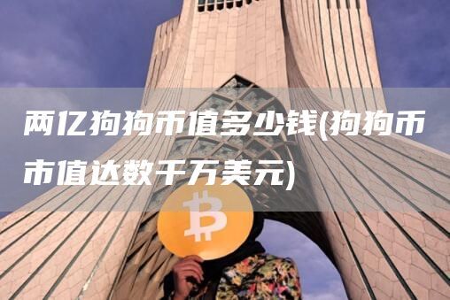 两亿狗狗币值多少钱(狗狗币市值达数千万美元)